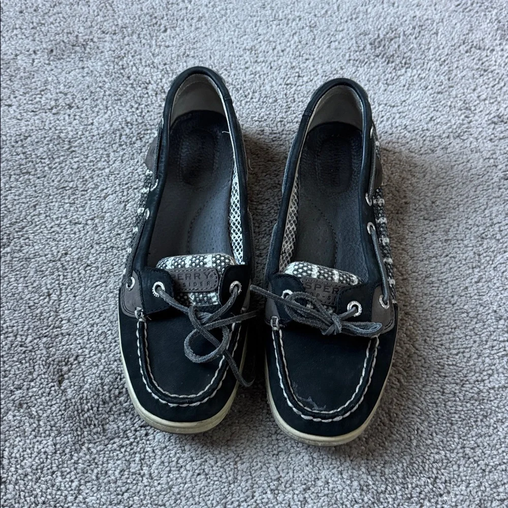 Sperry Top Sider Angelfish 1 Eye Mesh Boat Shoe SIZE 7.5M - Picture 2 of 10